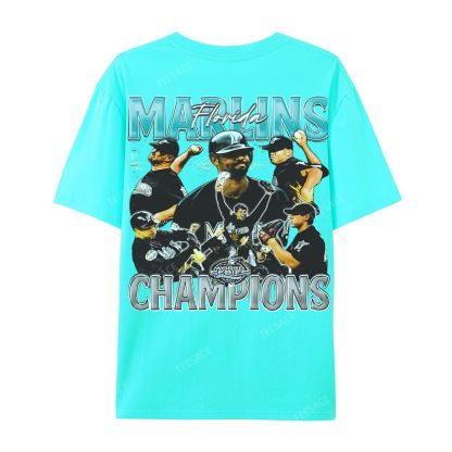 2003 WORLD SERIES CHAMPS  MARLINS TEE