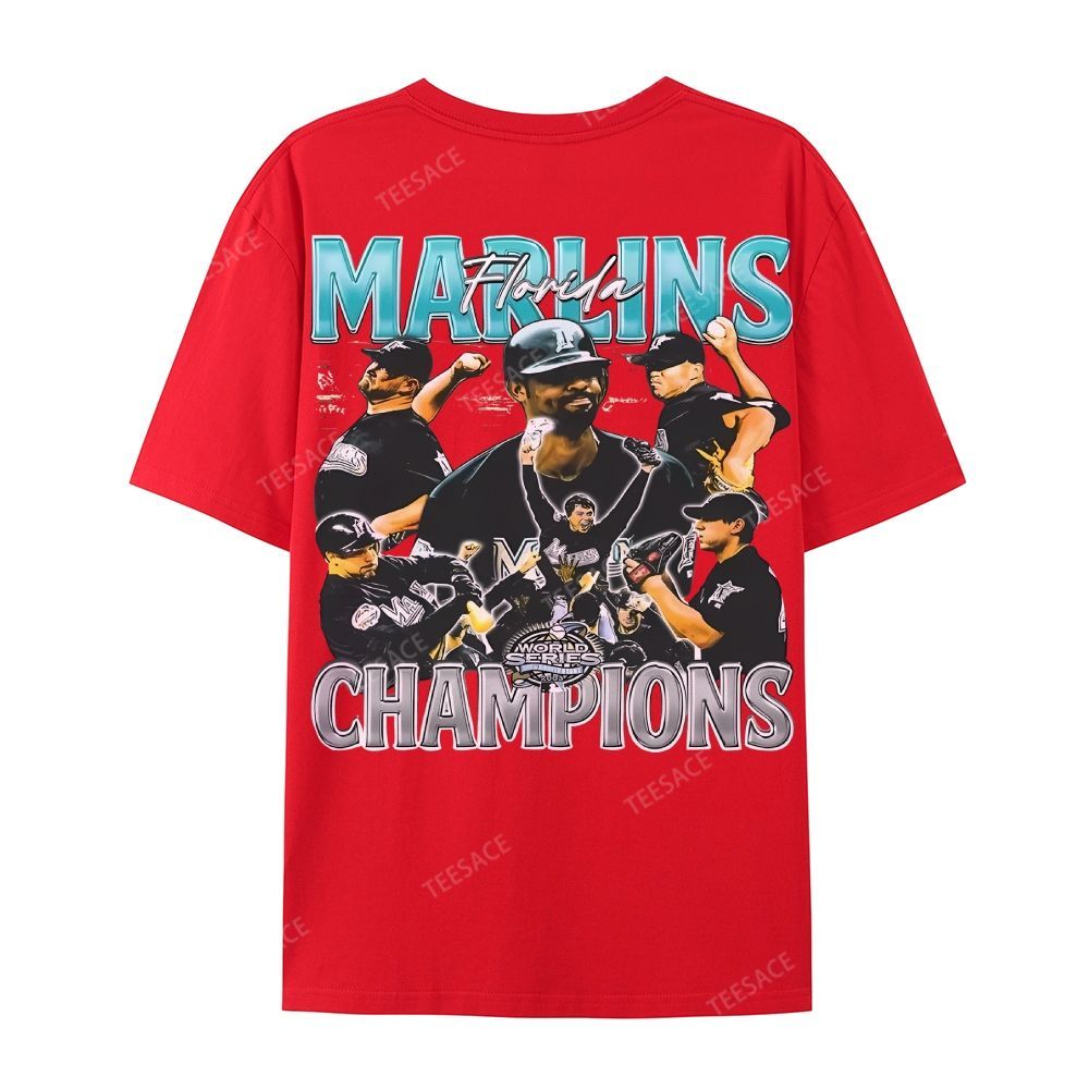 2003 WORLD SERIES CHAMPS  MARLINS TEE