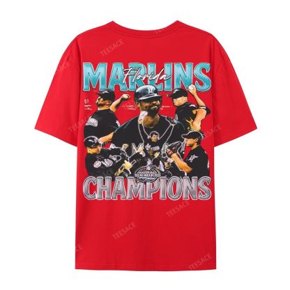 2003 WORLD SERIES CHAMPS  MARLINS TEE