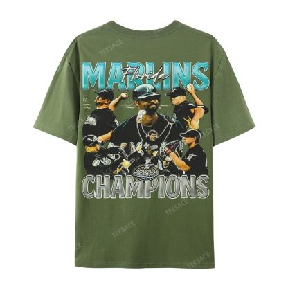 2003 WORLD SERIES CHAMPS  MARLINS TEE