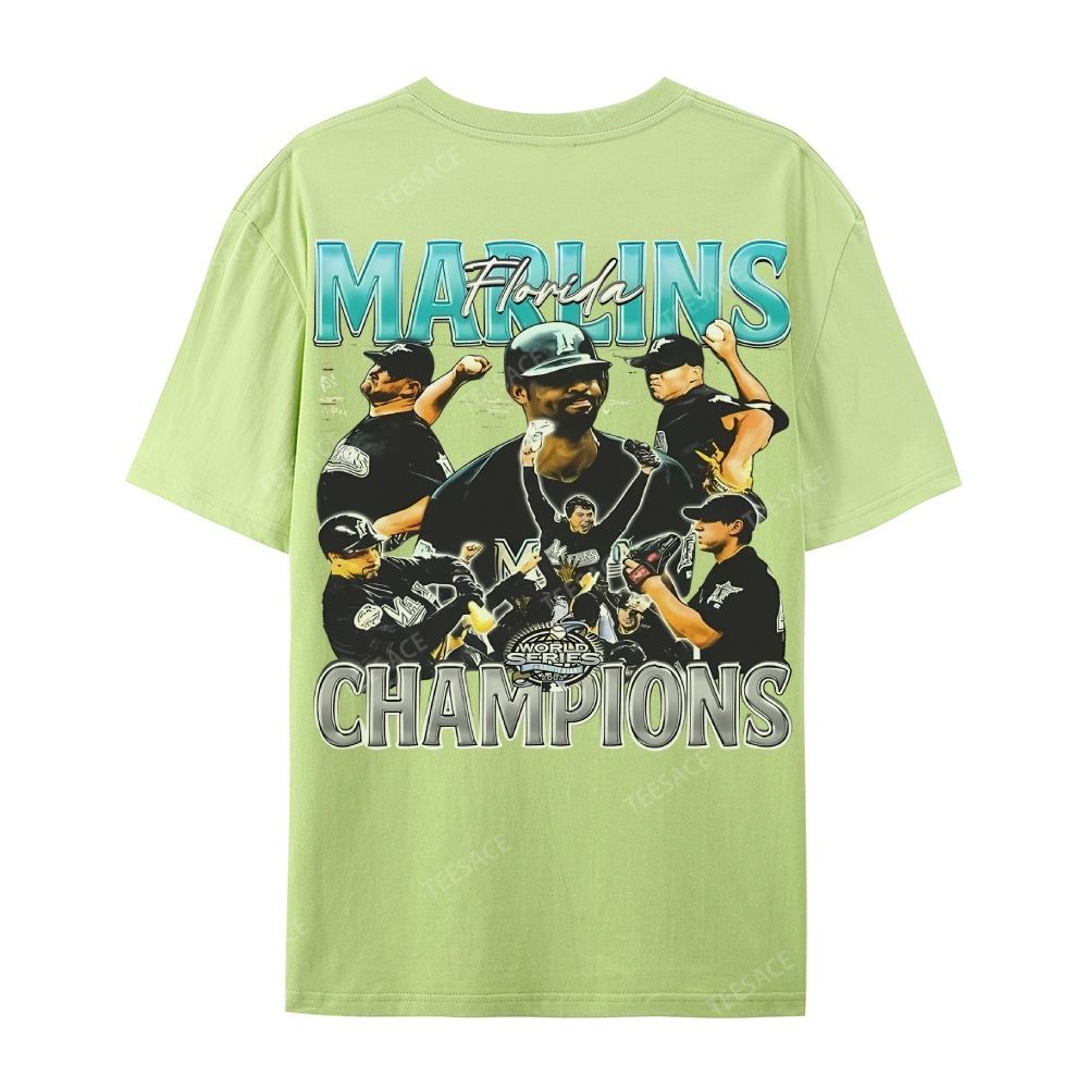 2003 WORLD SERIES CHAMPS  MARLINS TEE