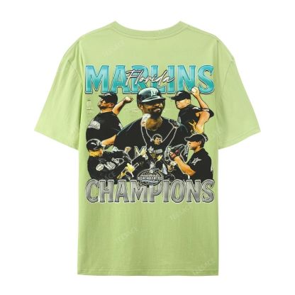 2003 WORLD SERIES CHAMPS  MARLINS TEE