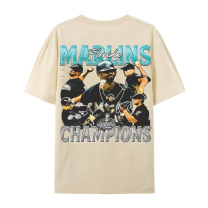 2003 WORLD SERIES CHAMPS  MARLINS TEE