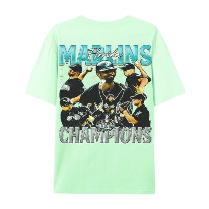 2003 WORLD SERIES CHAMPS  MARLINS TEE