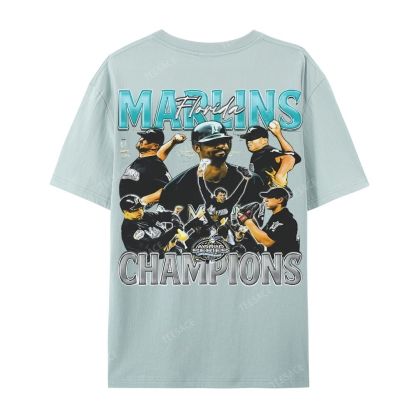 2003 WORLD SERIES CHAMPS  MARLINS TEE