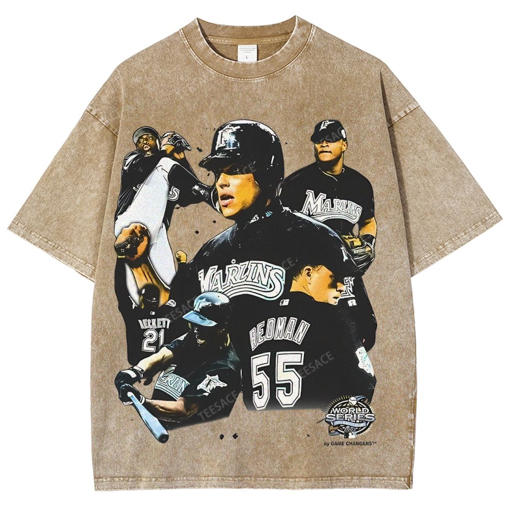 2003 WORLD SERIES CHAMPS  MARLINS TEE