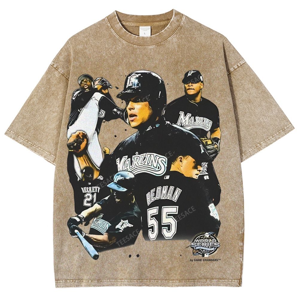 2003 WORLD SERIES CHAMPS  MARLINS TEE