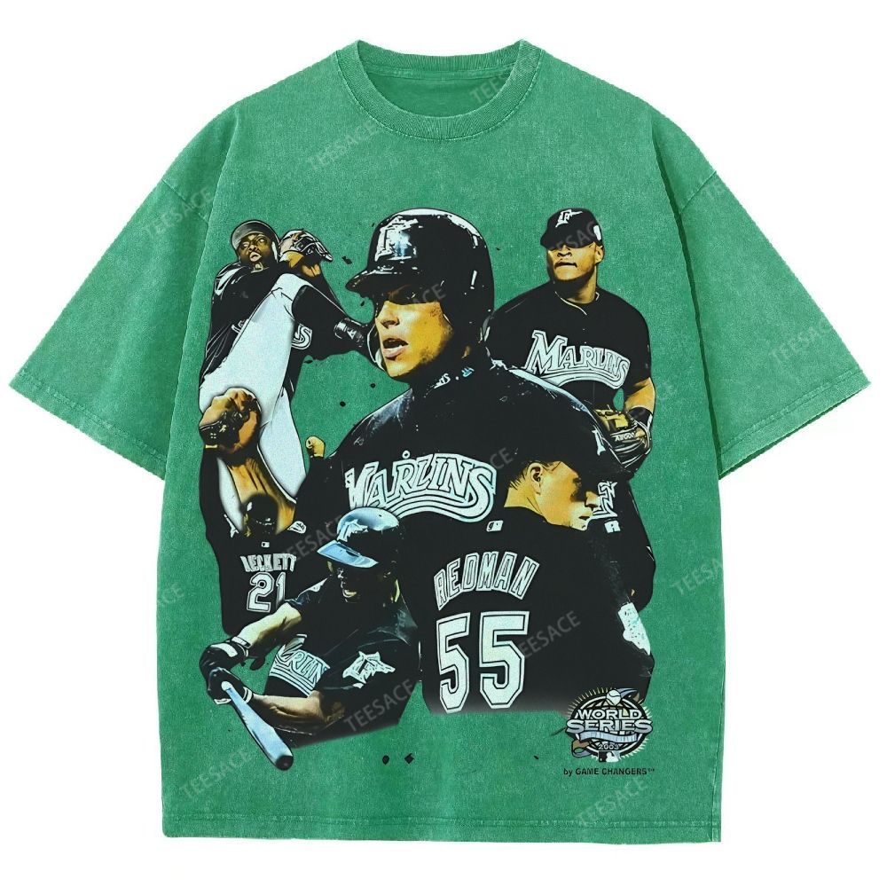 2003 WORLD SERIES CHAMPS  MARLINS TEE