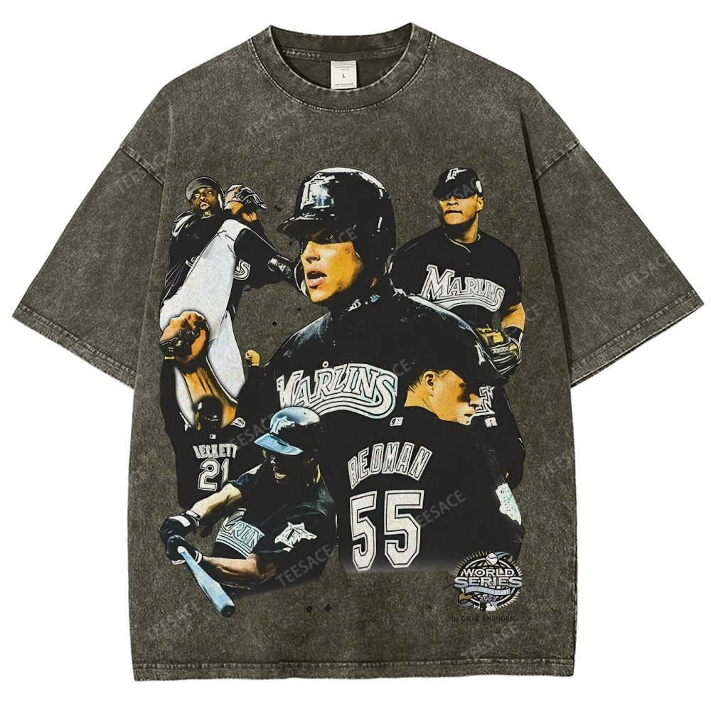 2003 WORLD SERIES CHAMPS  MARLINS TEE
