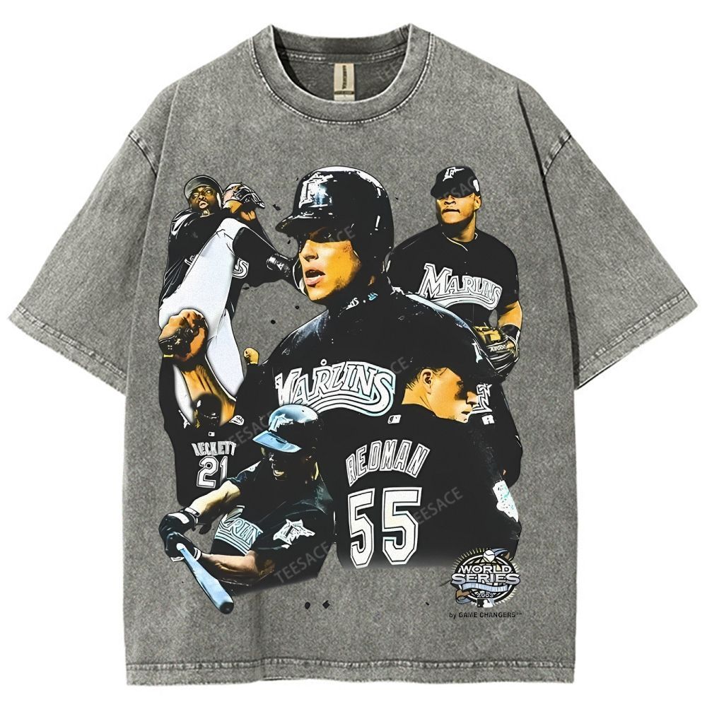 2003 WORLD SERIES CHAMPS  MARLINS TEE