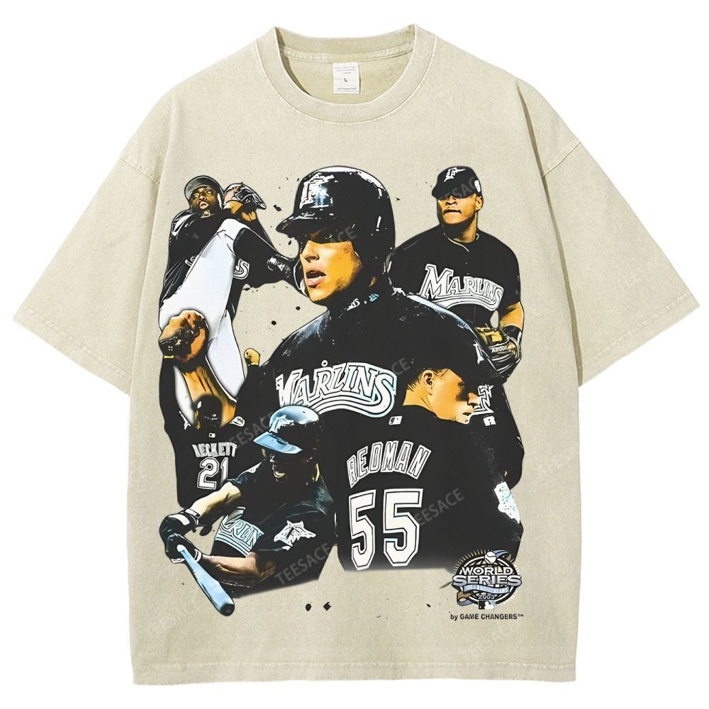 2003 WORLD SERIES CHAMPS  MARLINS TEE