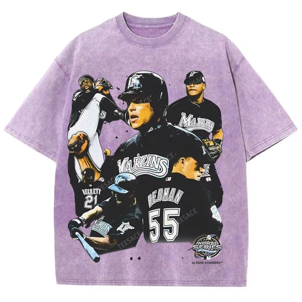2003 WORLD SERIES CHAMPS  MARLINS TEE