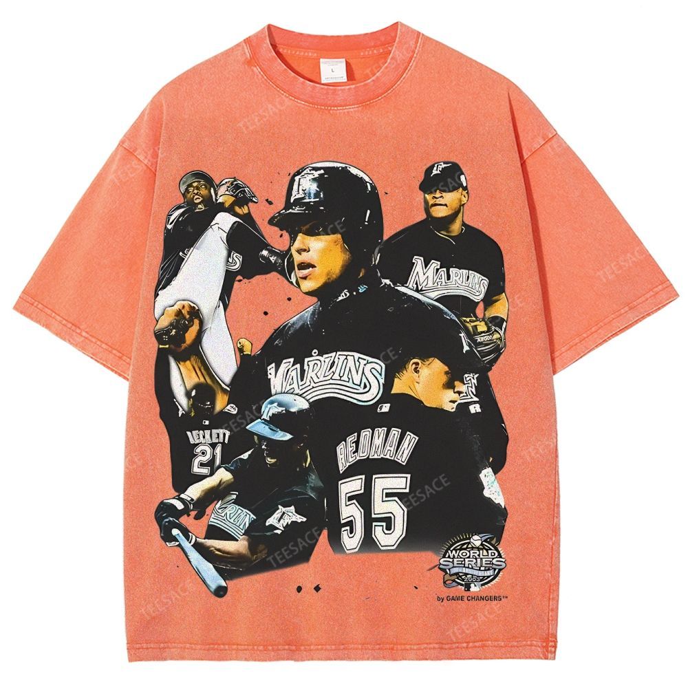 2003 WORLD SERIES CHAMPS  MARLINS TEE