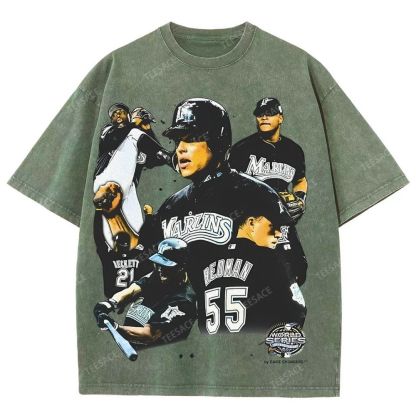 2003 WORLD SERIES CHAMPS  MARLINS TEE