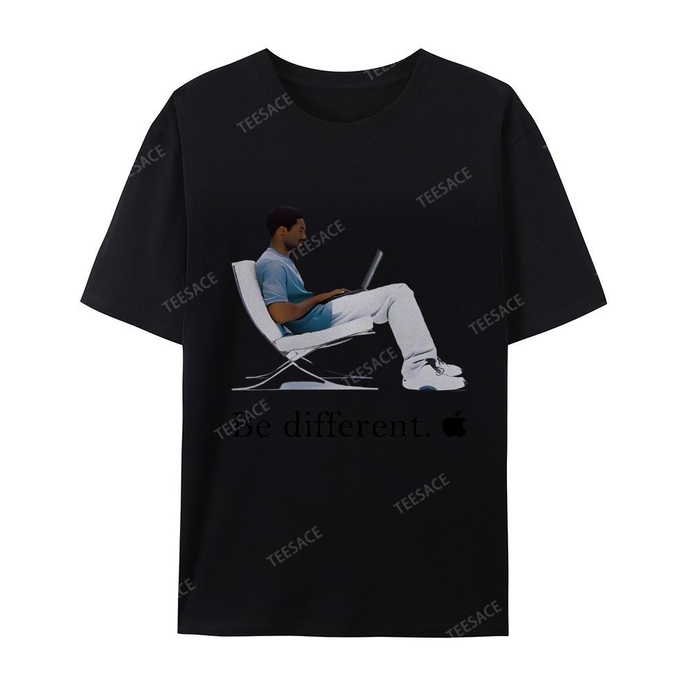 Casual Short Sleeve T-Shirt 'Be different' Kobe Tee