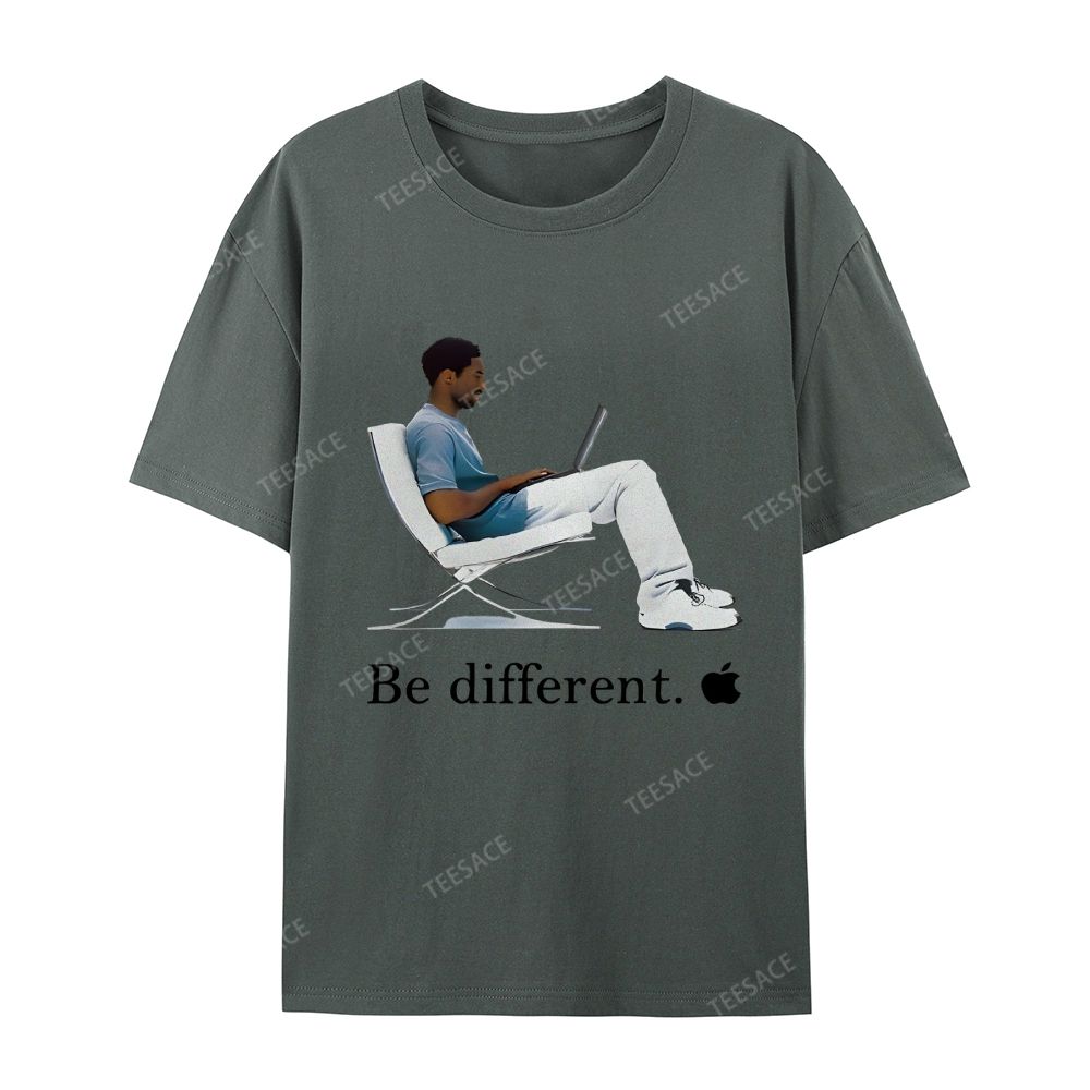 Casual Short Sleeve T-Shirt 'Be different' Kobe Tee