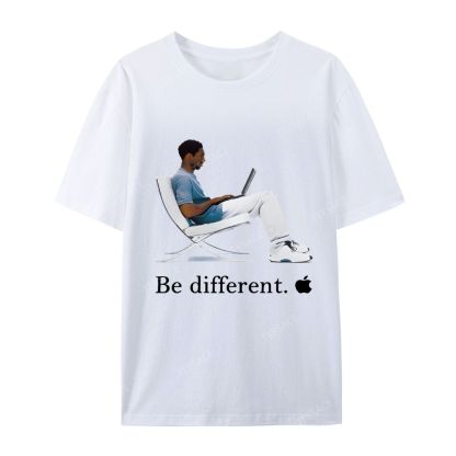 Casual Short Sleeve T-Shirt 'Be different' Kobe Tee