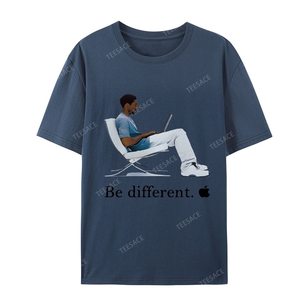 Casual Short Sleeve T-Shirt 'Be different' Kobe Tee