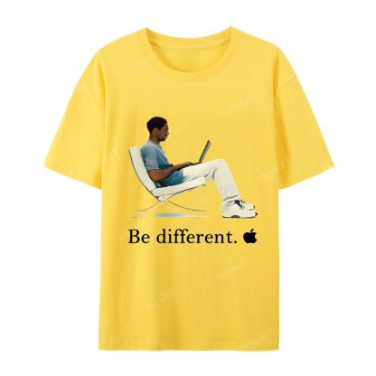 Casual Short Sleeve T-Shirt 'Be different' Kobe Tee