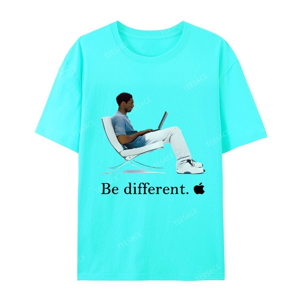 Casual Short Sleeve T-Shirt 'Be different' Kobe Tee