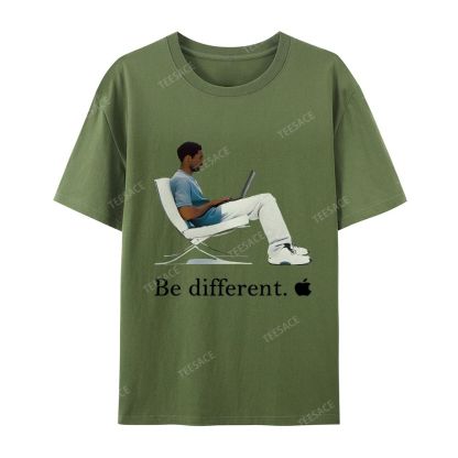 Casual Short Sleeve T-Shirt 'Be different' Kobe Tee