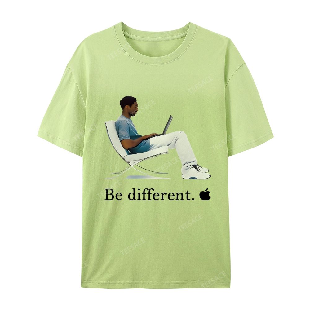 Casual Short Sleeve T-Shirt 'Be different' Kobe Tee