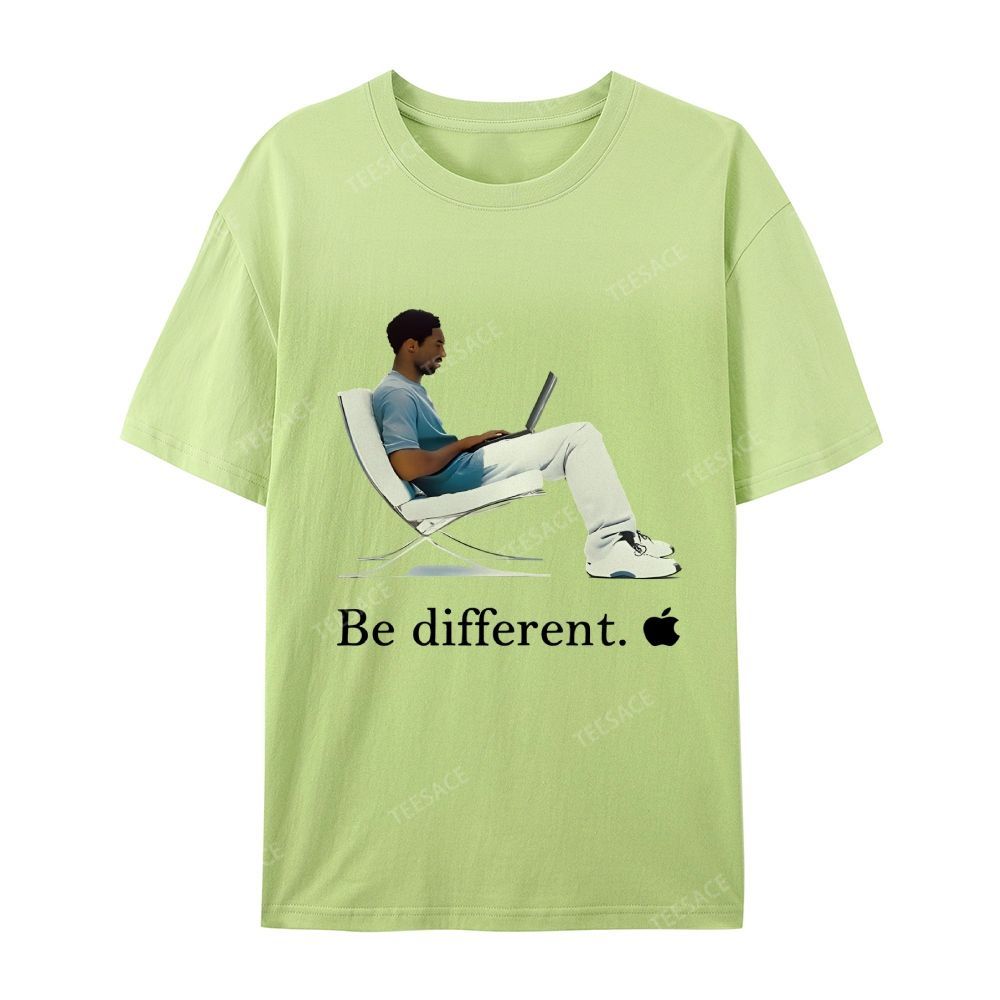 Casual Short Sleeve T-Shirt 'Be different' Kobe Tee