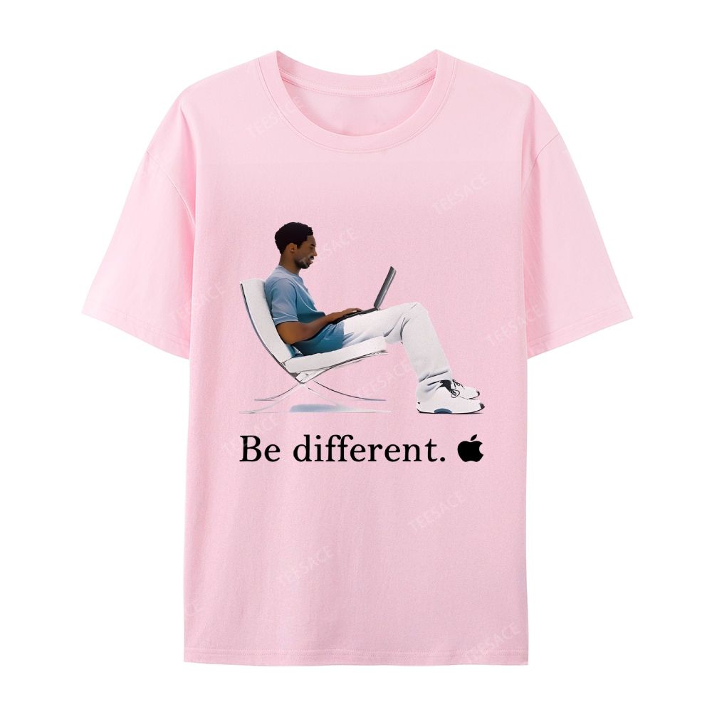 Casual Short Sleeve T-Shirt 'Be different' Kobe Tee