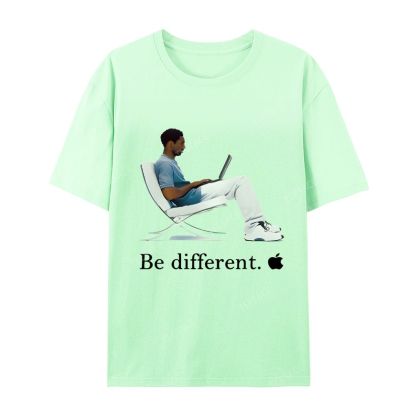 Casual Short Sleeve T-Shirt 'Be different' Kobe Tee