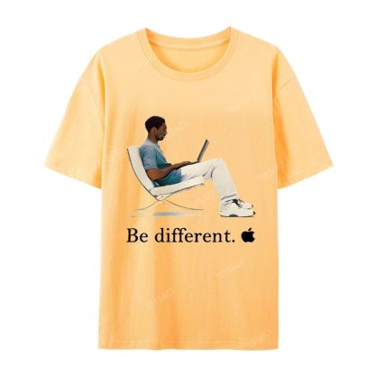 Casual Short Sleeve T-Shirt 'Be different' Kobe Tee