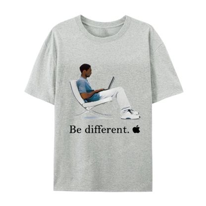 Casual Short Sleeve T-Shirt 'Be different' Kobe Tee