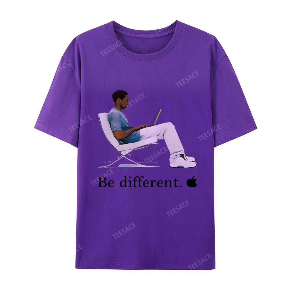 Casual Short Sleeve T-Shirt 'Be different' Kobe Tee