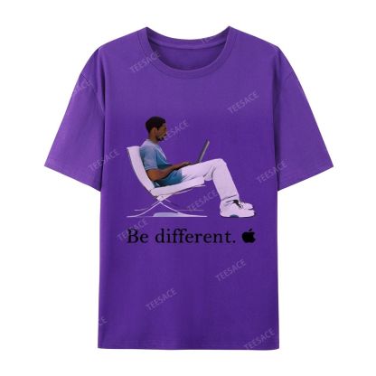 Casual Short Sleeve T-Shirt 'Be different' Kobe Tee