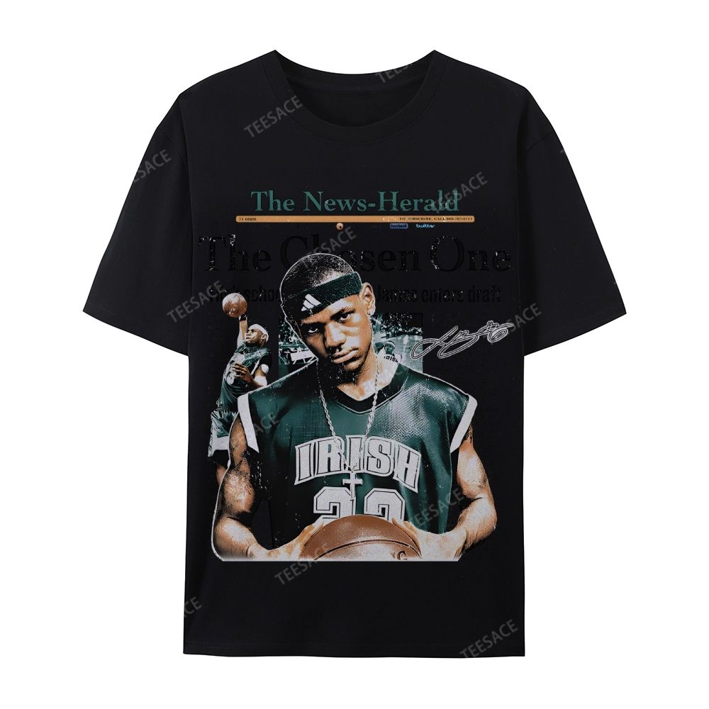 Casual Short Sleeve T-Shirt LEBRON JAMES TEE