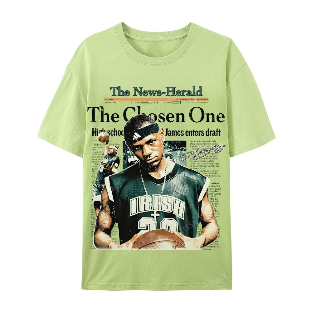 Casual Short Sleeve T-Shirt LEBRON JAMES TEE