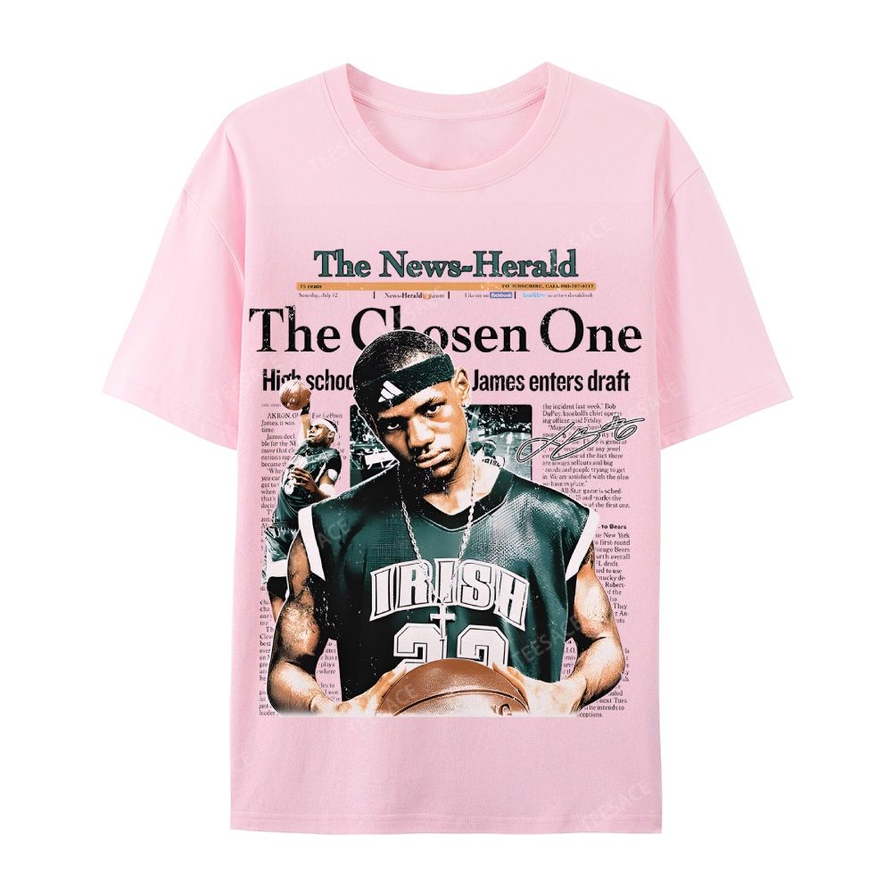 Casual Short Sleeve T-Shirt LEBRON JAMES TEE