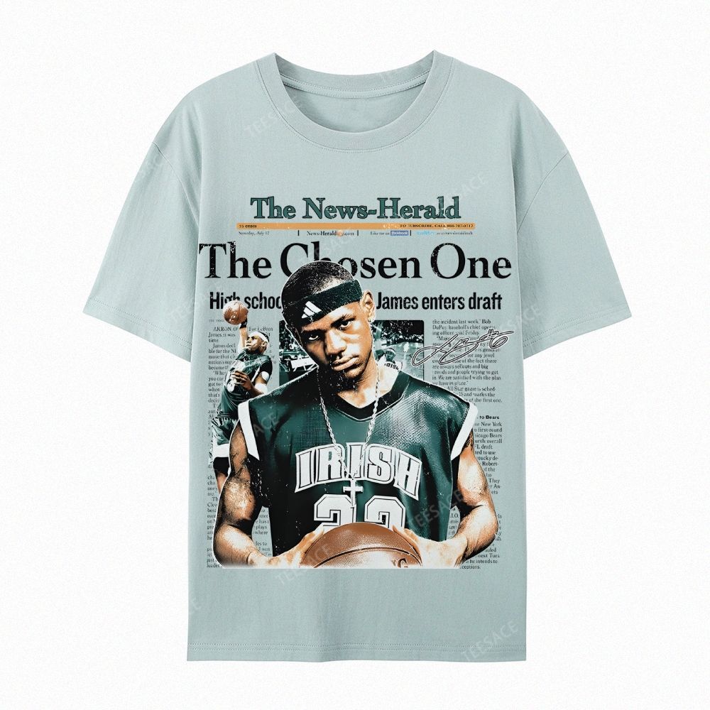 Casual Short Sleeve T-Shirt LEBRON JAMES TEE