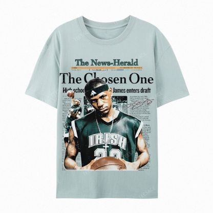 Casual Short Sleeve T-Shirt LEBRON JAMES TEE