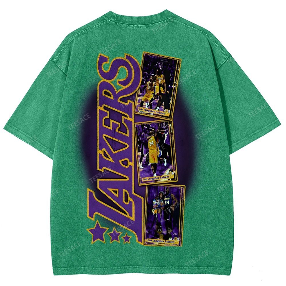 Unisex Fit Washed Kobe T-Shirt 2504014031