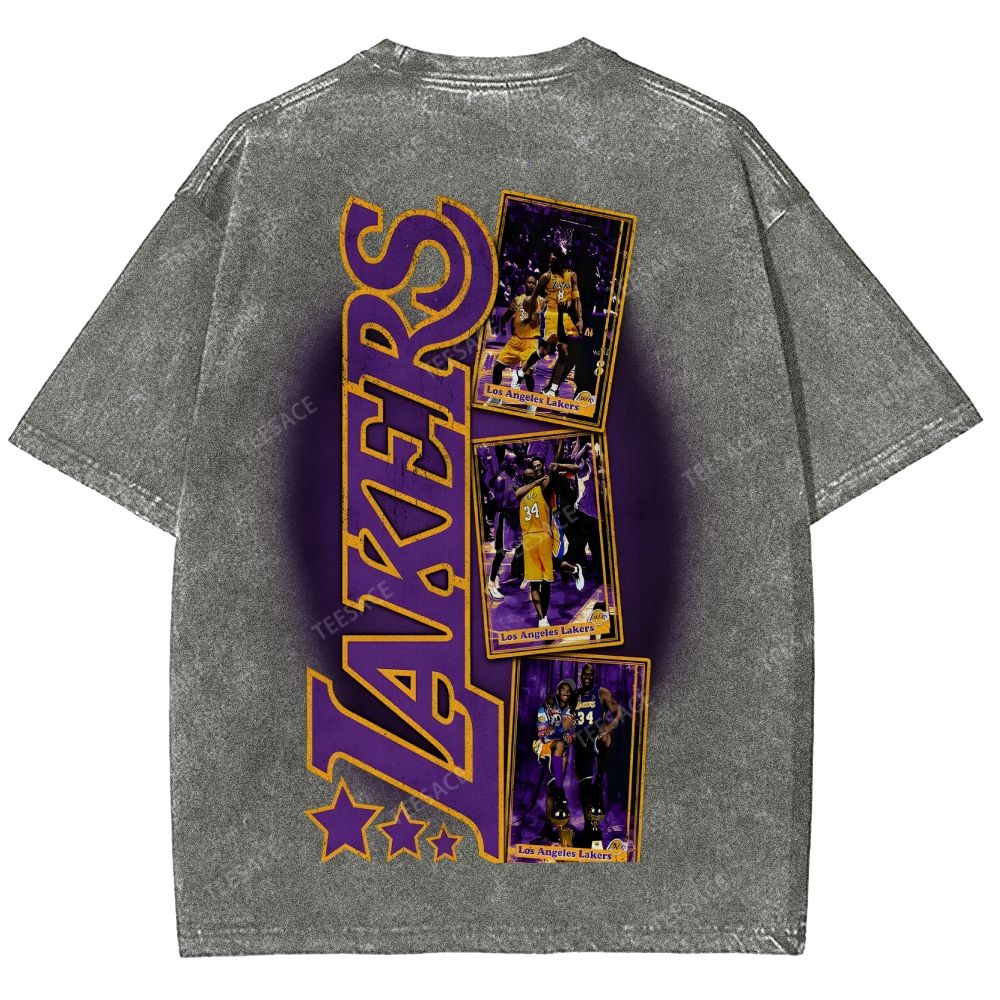 Unisex Fit Washed Kobe T-Shirt 2504014031