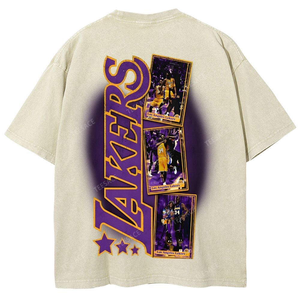 Unisex Fit Washed Kobe T-Shirt 2504014031