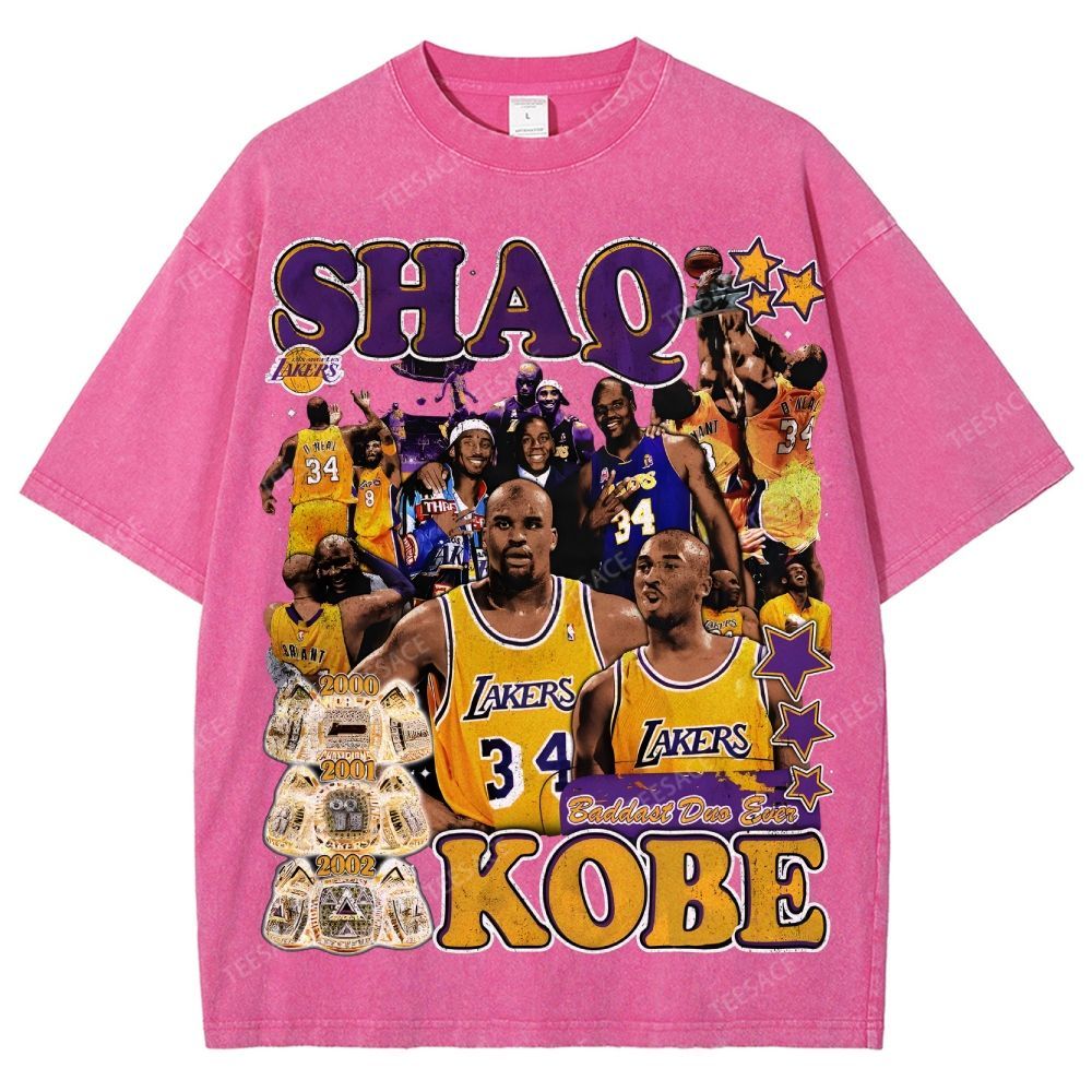 Unisex Fit Washed Kobe T-Shirt 2504014031
