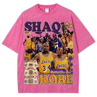 Unisex Fit Washed Kobe T-Shirt 2504014031
