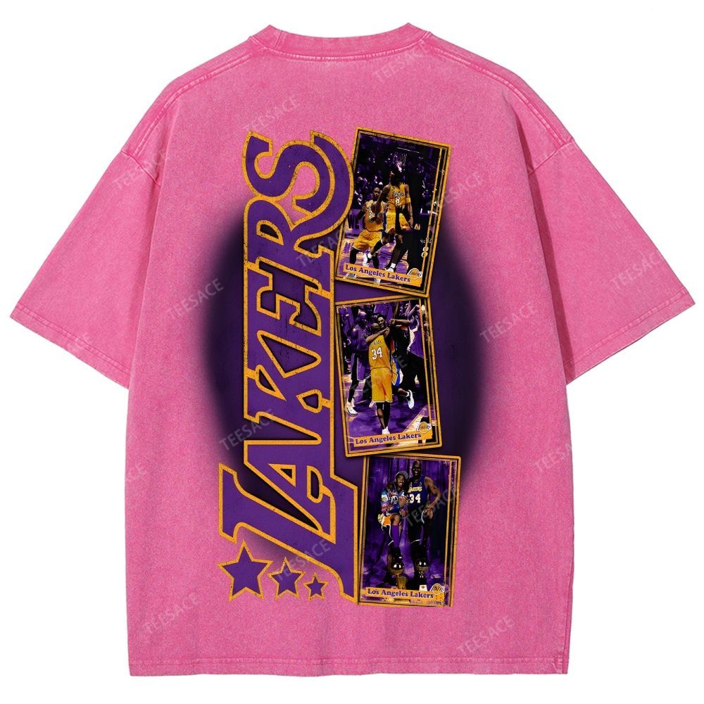 Unisex Fit Washed Kobe T-Shirt 2504014031