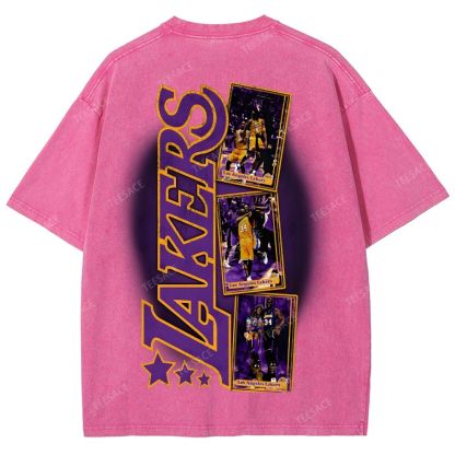 Unisex Fit Washed Kobe T-Shirt 2504014031