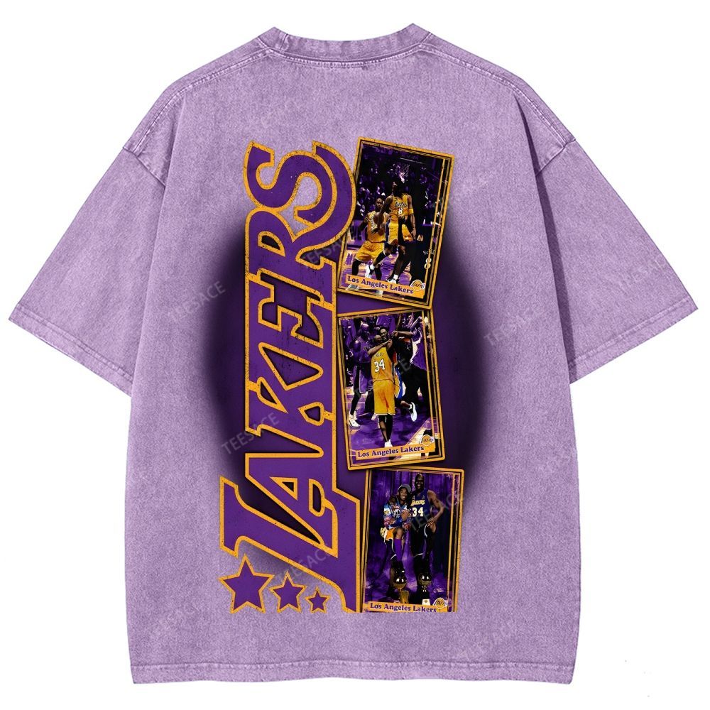 Unisex Fit Washed Kobe T-Shirt 2504014031
