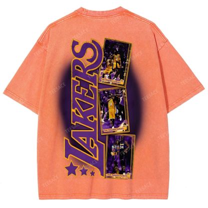 Unisex Fit Washed Kobe T-Shirt 2504014031
