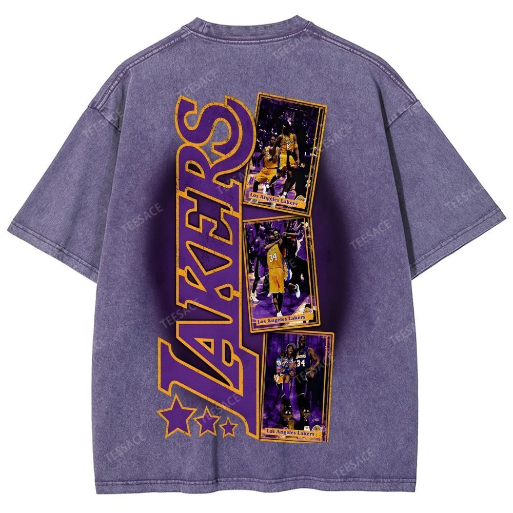 Unisex Fit Washed Kobe T-Shirt 2504014031