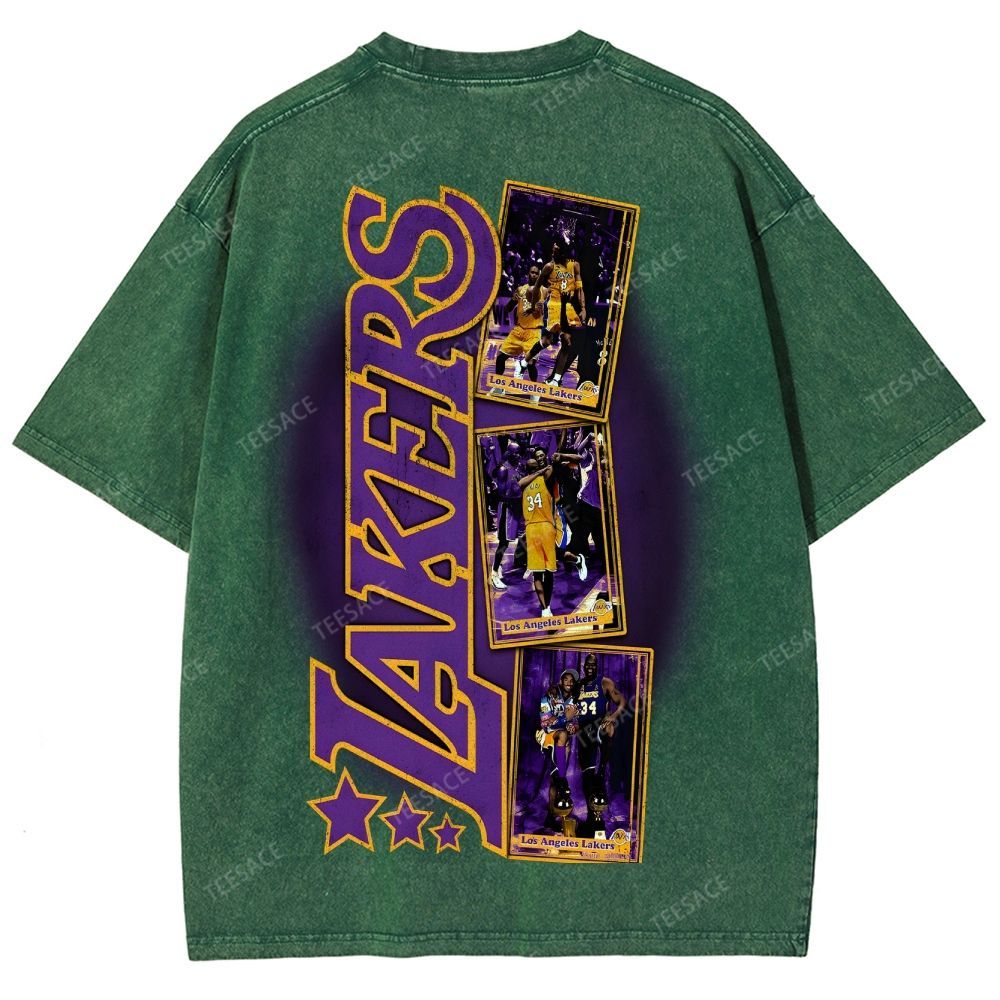 Unisex Fit Washed Kobe T-Shirt 2504014031