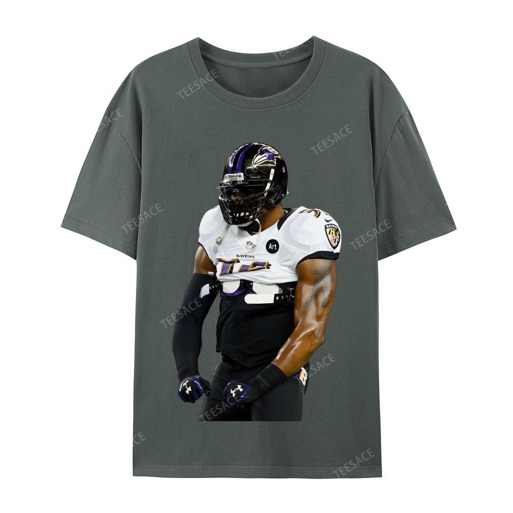 RAVENS Lamar Jackson Casual Short Sleeve T-Shirt 